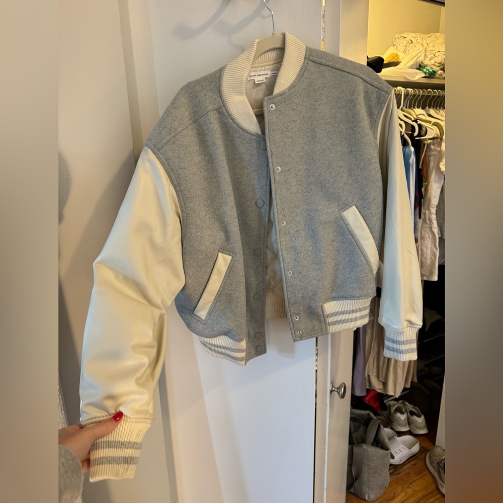 Good American bomber jacket